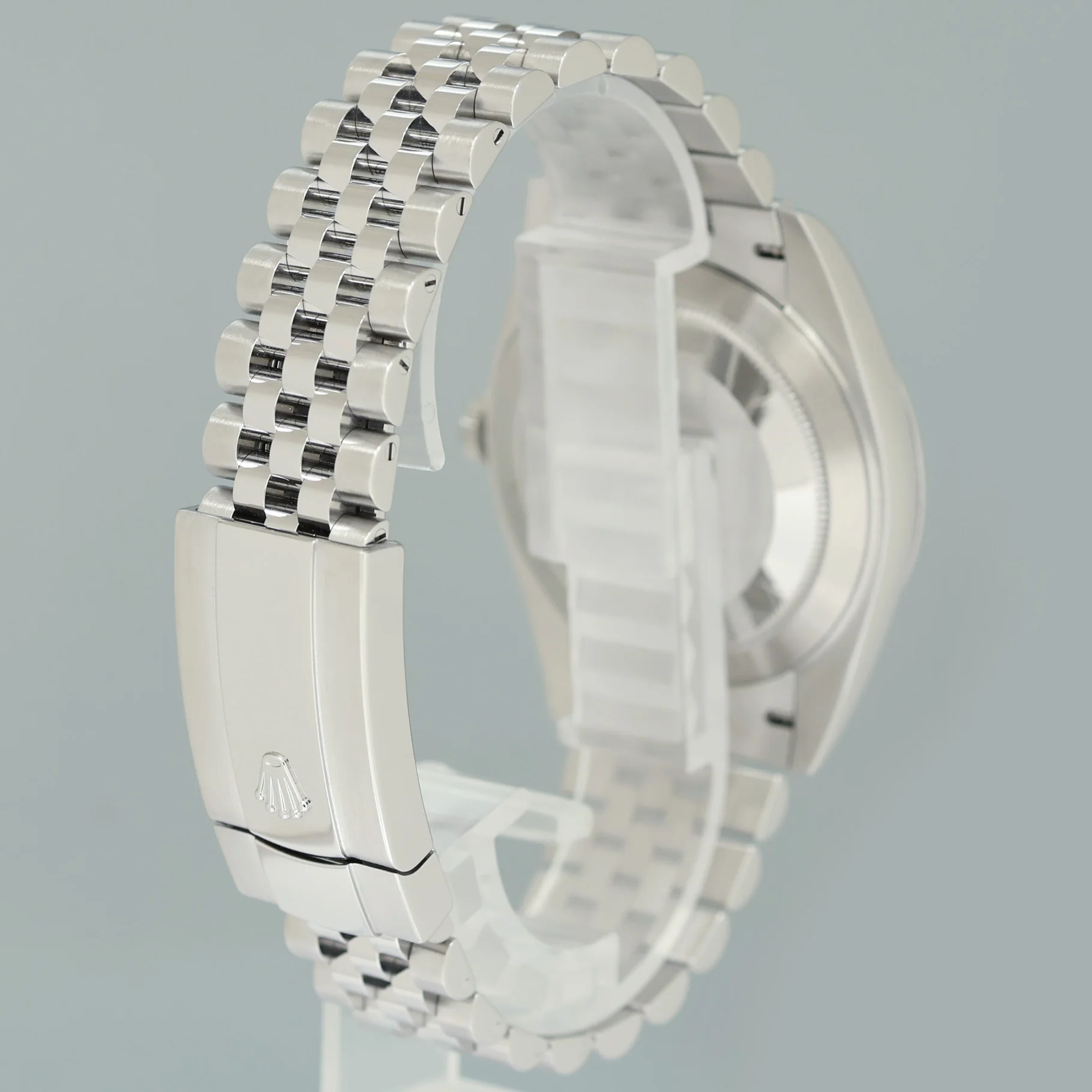 PAPERS MINT Rolex DateJust 41 Steel 126300 White Roman Jubilee Band 41mm Watch Box - Image 6