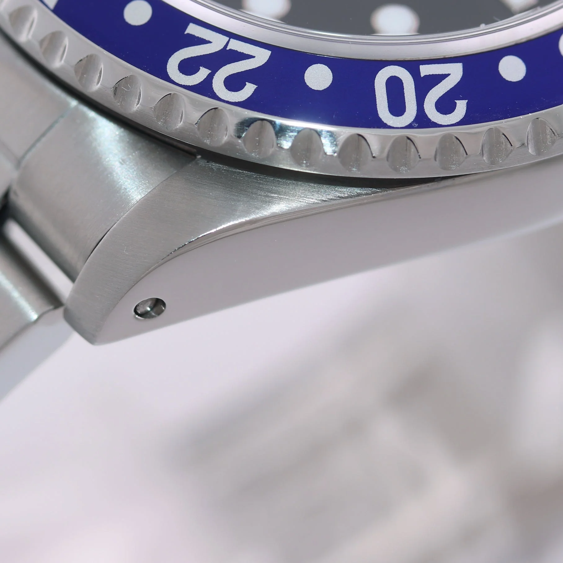 MINT Rolex GMT-Master II Pepsi Blue Red Steel 16700 40mm Watch Box - Image 9