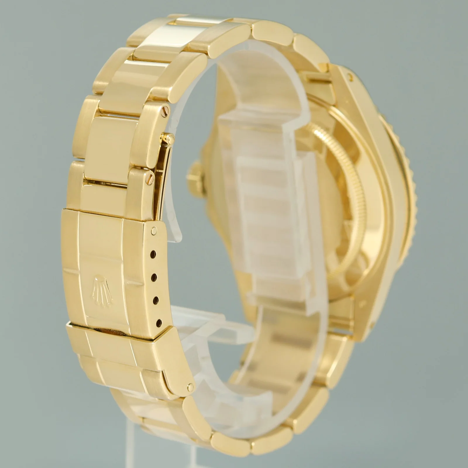 MINT Rolex Yacht-Master Yellow Gold MOP Sapphire Diamond 40mm 16628 40mm Watch - Image 6