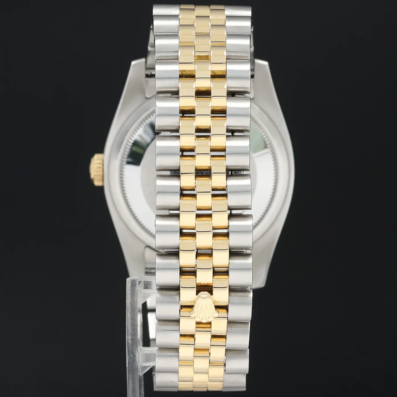 PAPERS 2017 MINT Rolex 116233 DateJust Jubilee Two Tone Gold Champagne Roman 36mm Watch - Image 5