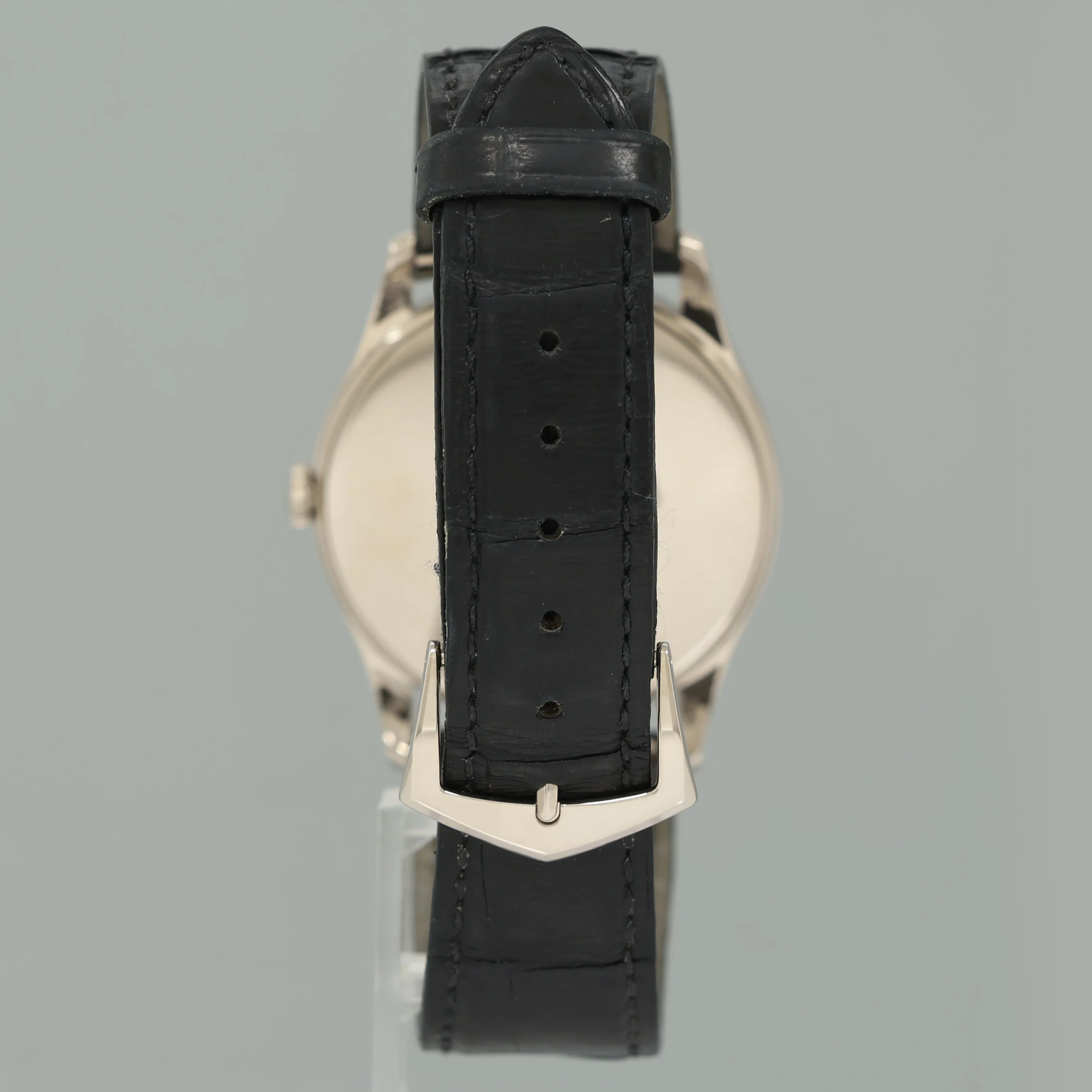 PAPERS MINT Patek Philippe 5196G 37mm white Gold Calatrava Black Leather Watch Box - Image 5