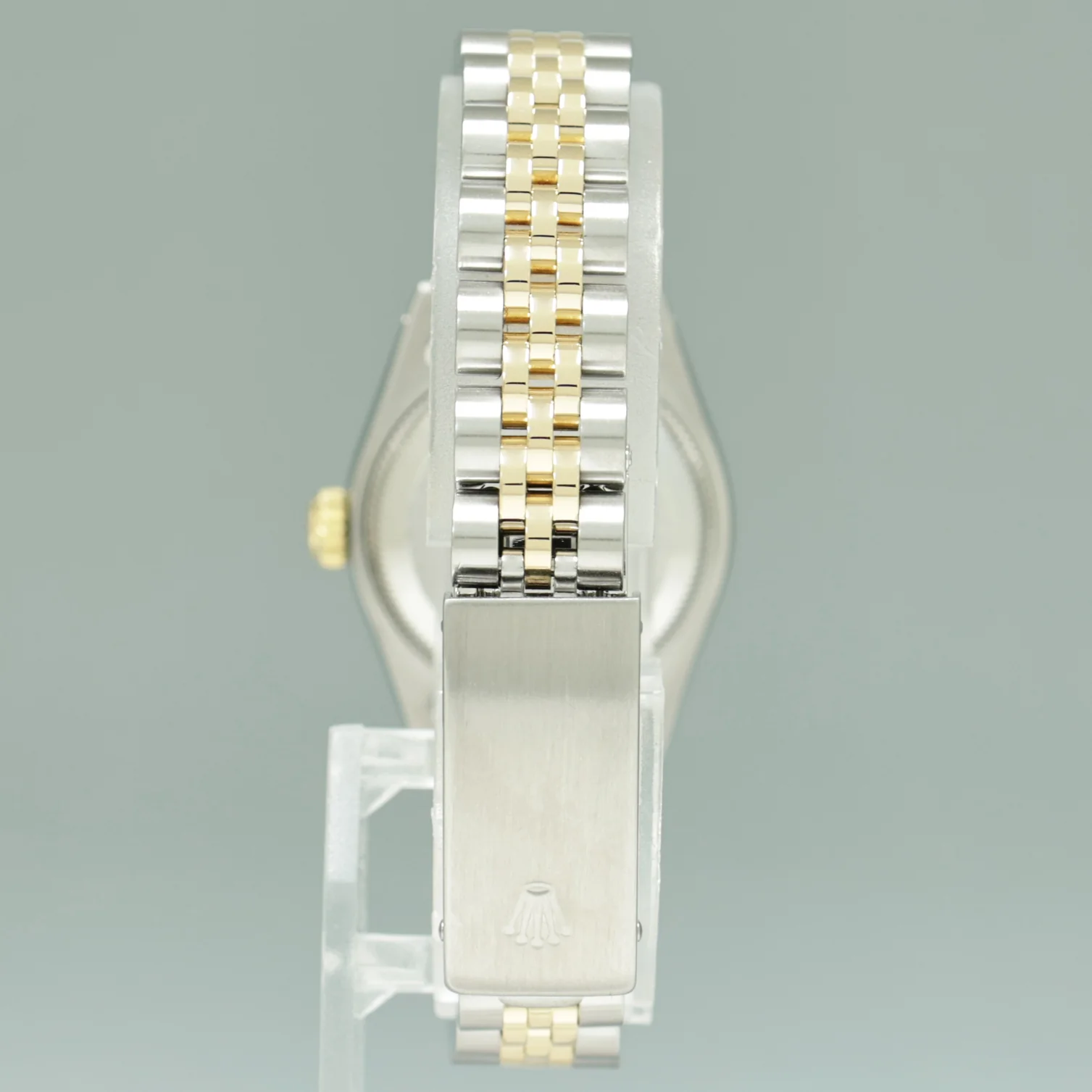 Pearl Diamond Ladies Rolex 69173 DateJust 26mm Two Tone Gold Jubilee Watch Box - Image 5
