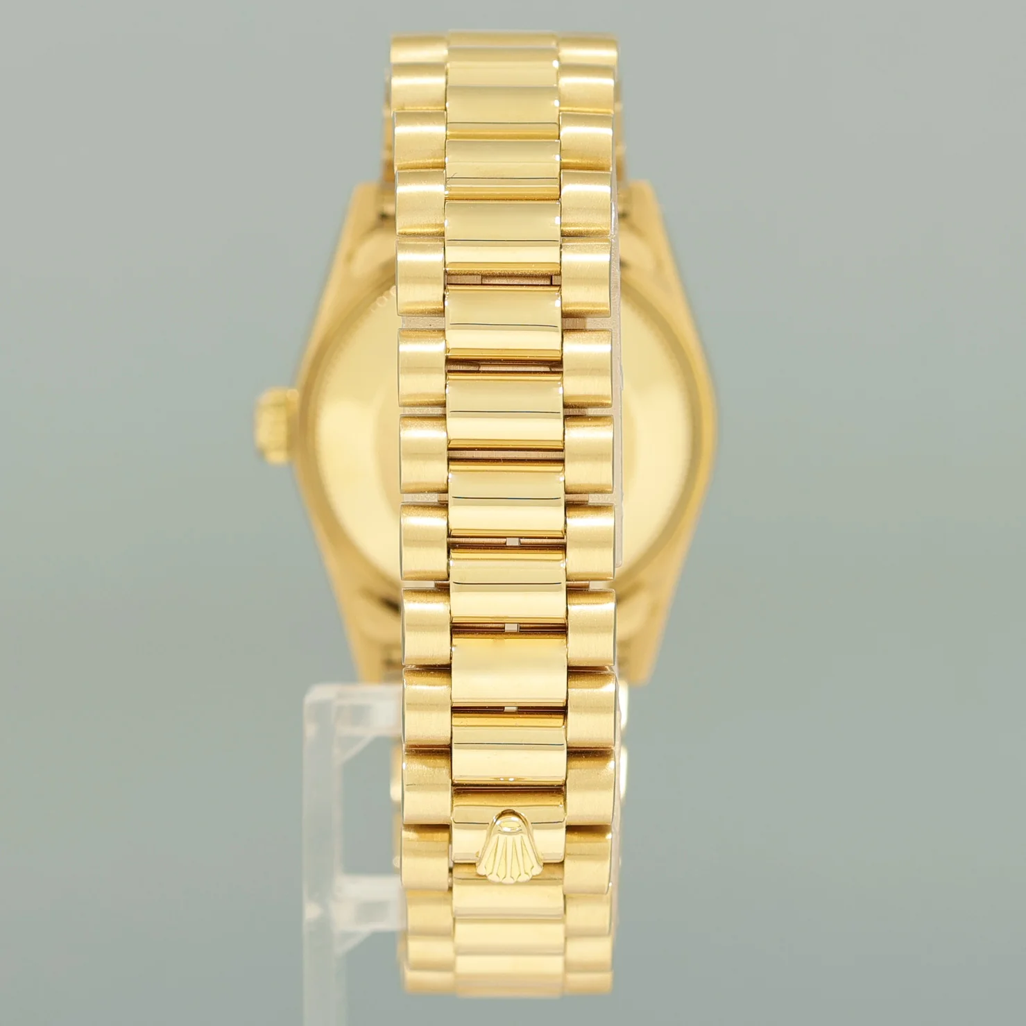 PEARL DIAMOND Rolex 68278 Yellow Gold 31mm Midsize Lady President Watch - Image 5